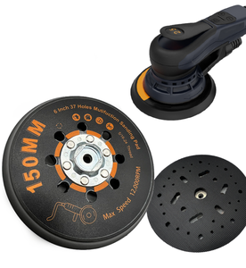 150mm độ cứng trung bình sao lưu Pad móc vòng lặp cho xe ngẫu nhiên quỹ đạo Sander 5.0mm ponceuse quỹ đạo không chổi than Sander OEM tùy chỉnh - Product Image 1