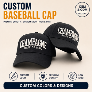 Summer Casual 6 Panel <b>Baseball</b> <b>Cap</b> Custom Embroidery Logo Low MOQ OEM Comfortable Loose Fit Breathable Lightweight Fashionable I - Product Image 1