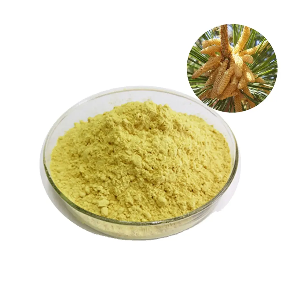 High Quality Factory Supply Raw Material Organic Cell Wall Cracked Pine Pollen Powder