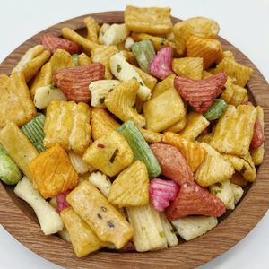 Popular Crispy Japanese Rice Snacks Fried Baked Rice Cracker <strong>Kosher</strong> Snack - Product Image 1