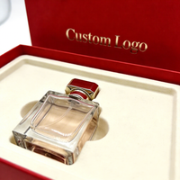 Boîtes de parfum personnalisées de luxe en carton rigide faites à la main avec logo, pour emballage cadeau cosmétique et bougies, avec mousse de protection