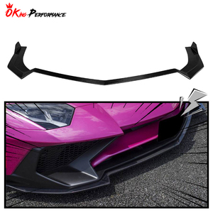 Labbro Anteriore in Fibra di Carbonio Stile SV LP750 LB per <span class=keywords><strong>Lamborghini</strong></span> <span class=keywords><strong>Aventador</strong></span> 2015-2017 - Product Image 1