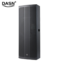 DASN H215DE Speaker suara panggung DJ, sistem Audio profesional kabinet kayu frekuensi penuh aktif 15 inci 600W RMS