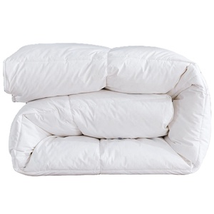 Hôtel <span class=keywords><strong>de</strong></span> luxe qualité couette roi <span class=keywords><strong>lit</strong></span> vers le bas <span class=keywords><strong>plume</strong></span> couette 13.5 Tog coton résistant tissu Anti allergène - Product Image 1