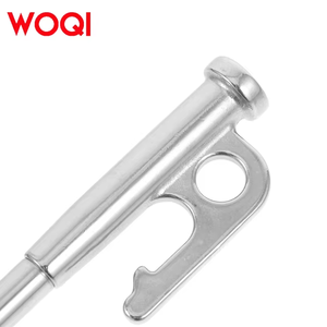 WOQI Piquets de tente en acier robuste Clou de sol durable pour camping en plein air et randonnée Fixation résistante à la rouille sur pied - Product Image 5