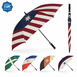 Wholesale 68 Inch Extra Large <b>Windproof</b> Waterproof Double Canopy Golf <b>Umbrella</b> with Custom Logo for Promotional Events <b>Umbrella</b> - Product Image 1
