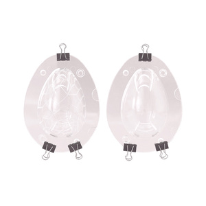 แม่พิมพ์ช็อคโกแลตจำลองไข่ไดโนเสาร์ลวดลาย3D อุปกรณ์ทำเค้กโมเดลไข่อีสเตอร์พลาสติกที่เป็นมิตรกับสิ่งแวดล้อม - Product Image 5