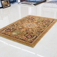 192x286cm Maßgefertigter Handgewebter Savonnerie Handgeknüpfter Wollteppich - Luxuriöser Vintage Europäischer Stil Blumenmuster Extra Dick
