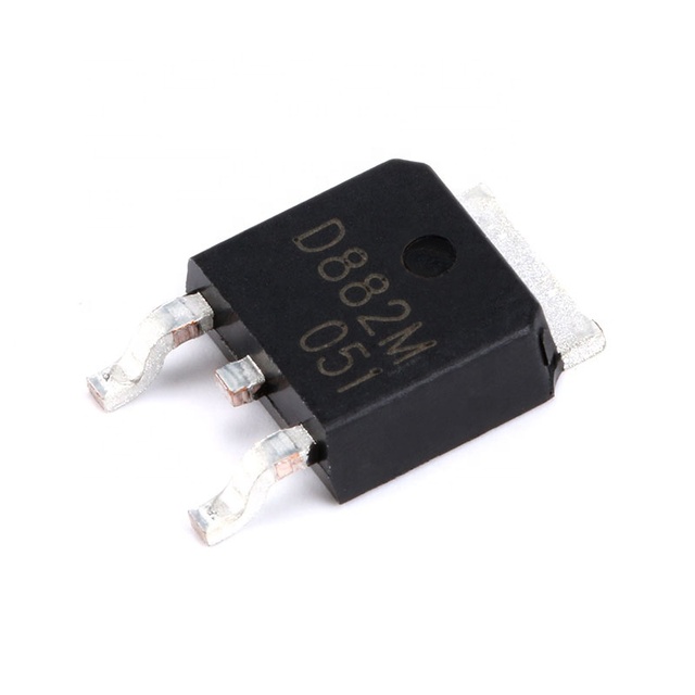 New Original ZHANSHI D882M TO-252-2 NPN transistor 30V/3A triode Electronic components integrated chip IC BOM supplier