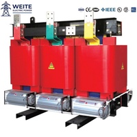 Kuru Tip Trafo SCB13 1000KVA 10KV 440V 400V 3 Faz 50 60Hz Epoksi Reçine Döküm Tamamen Alüminyum F H İzolasyonlu Dyn11 ISO9001