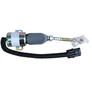 Vanne solénoïde d'extinction de flamme 24V 6108-1115030 pour excavatrice YC85 YC135 - Product Image 2