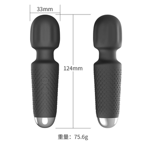 Wiederaufladbarer Leistungsstarker Mini-Massagestab Vibratoren 10 Vibrationsmodi IPX7 Wasserdicht Ganzkörper-Massagegerät Erotikspielzeug für Frauen - Product Image 6
