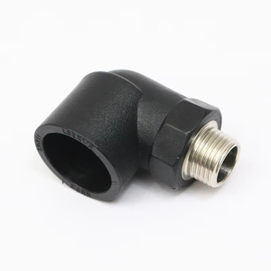 OEM mật độ cao Polyethylene (HDPE) Nam chủ đề khuỷu tay Adapter nữ ren khuỷu tay cho hệ thống ống nước mịn đúc Fusion - Product Image 1