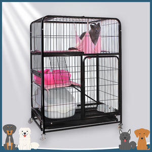<span class=keywords><strong>Cage</strong></span> pliante robuste à lapin, accessoire en acier inoxydable, <span class=keywords><strong>Cage</strong></span> pour animaux de compagnie de chine - Product Image 3