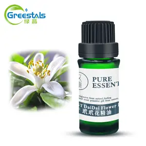 Aroma di natura pura olio di Neroli pianta giallo chiaro trasparente liquido puro olio essenziale