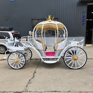 Chariot électrique citrouille multi-scènes, style Cendrillon européen, pour parcs, complexes hôteliers et services de location de mariages - Product Image 5