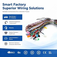 Arnés de Cableado Aislado de Silicona de Precisión para Instrumentación IoT y Circuitos de Control de Sensor de Temperatura Sensible