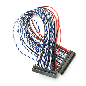 สายเคเบิลหน้าจอ Lvds ระยะพิทช์ 0.4 มม. 1 เมตร แกนทองแดง ฉนวนพีวีซี สายไฟอิเล็กทรอนิกส์ อะแดปเตอร์เชื่อมต่อ - Product Image 5