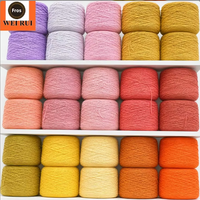 Kit Milk Cotton 3ply 5ply 400G Wool Acrylic Cone Tufting Gun Rug Yarn 1 kg Bulk Crochet Yarns 8ply 100g for DIY Tufting Carpet