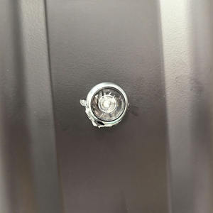 Porte d'entrée principale TECHTOP haut de gamme moderne antivol en acier inoxydable finition noire avec serrure à 2 ou 4 points, porte de sécurité extérieure de luxe - Product Image 3