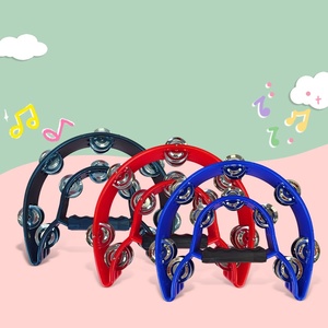 Instruments de musique à percussion Orff, claquettes à main KTV, tambour circulaire interactif pour fêtes, réunions familiales et divertissements - Product Image 2