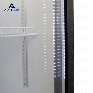 Réfrigérateur <span class=keywords><strong>vertical</strong></span> APEX avec porte vitrée pour boissons et <span class=keywords><strong>congélateur</strong></span> - Product Image 6