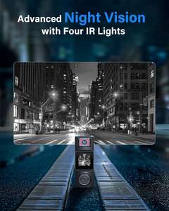 BOBLOV Mini A23Pro 2K Caméra de <span class=keywords><strong>corps</strong></span> de vision nocturne Objectif rotatif à 180 ° Petite caméra portée avec support de voiture pour <span class=keywords><strong>garde</strong></span> de sécurité à vélo - Product Image 5