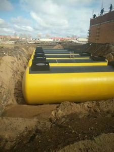 Réservoirs de stockage souterrains de 2000 L en PRV pour carburant et eau avec pompe, équipement de stockage de produits chimiques en acier au carbone - Product Image 6