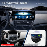 12,3-Zoll-Autoradio mit Android-Navigationssystem für Chevrolet Cruze 2009-2011, Stereo-Player mit CarPlay, Android Auto und Rückfahrkamera