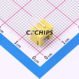 A254F2W1-2H2P12 Wire-to-Board Pin Header Bent Lead Through Hole,P=2.5mm Connector 1x2P 2.5mm Right Angle Insert XH - Product Image 2