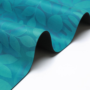 Cao su tự nhiên Yoga Mat cho Pilates và thể dục dụng cụ công ty Hỗ trợ biểu tượng tùy chỉnh 3mm-5mm Độ dày cao su da lộn làm việc ra giá rẻ Matt - Product Image 4