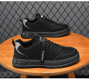 Zapatos Deportivos Transpirables Antideslizantes con Suela Gruesa, Estilo Casual para Hombre, Color Blanco, Venta al Por Mayor Internacional - Product Image 2