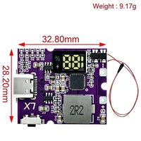 Module d'alimentation à charge rapide OKYN0905-3 Okystar 22,5W avec affichage numérique, carte de batterie externe bidirectionnelle pour le bricolage