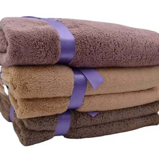 Asciugamano da bagno personalizzato asciugamano da bagno online acquista all'ingrosso capelli secchi piccolo pile corallo con cappuccio 1668 set di asciugamani da bagno per adulti