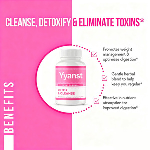 Oem tự nhiên cai nghiện làm sạch viên nang cho trọng lượng kiểm soát hỗ trợ tiêu hóa sức khỏe thêm sức mạnh làm sạch giảm béo viên nang - Product Image 4