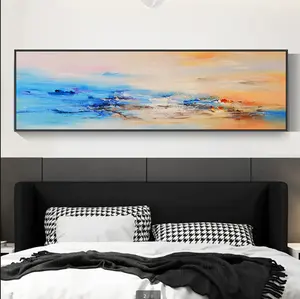 Custom Modern Wall Big Canvas Paintings Frames Bedroom Furniture Wall Art
