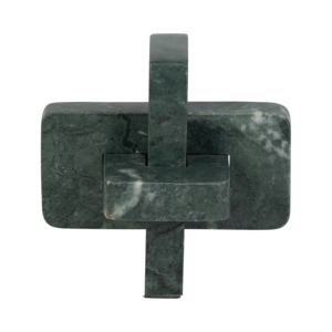Scultura a nodo in marmo per l'arredamento del soggiorno, decorazione da tavolo per bagno, ufficio, mensola, ingresso, consolle. - Product Image 5