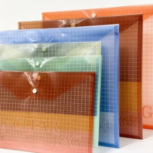 Bolsa de PVC Transparente Personalizada al por Mayor con Logotipo, Carpeta de Archivos, Bolsa Resistente para Oficina, Modelo de Almacenamiento Conveniente para Documentos - Product Image 2
