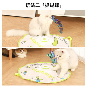 Jouet électrique interactif pour chat, bâton de stimulation pour chat, accessoires pour chat type jeu de tape-taupe, pour l'auto-entretenement et le divertissement. - Product Image 4