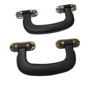 Asa de plástico negra en forma de lazo para cajas de embalaje, fácil de transportar, decoración de superficie - Product Image 2