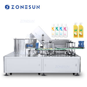 ZONESUN ZS-LP250 Full Automatic Square Round <b>Rotary</b> Plastic Irregular Bottle Sorter Unscrambler Turntable <b>Machine</b> - Product Image 1