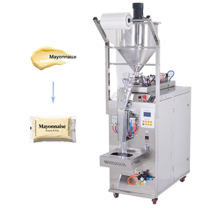 Machine de remplissage et d'emballage entièrement automatique pour sachets de sauce tomate, ketchup, mayonnaise, sauce salade, personnalisation usine - Product Image 1