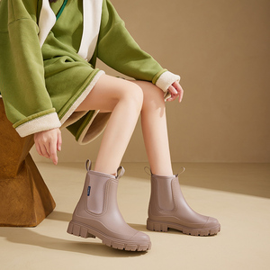 <span class=keywords><strong>Botas</strong></span> <span class=keywords><strong>de</strong></span> lluvia para <span class=keywords><strong>mujer</strong></span> Durable Impermeable Antideslizante Invierno Cálido Iluminado Característica Algodón y Plantilla <span class=keywords><strong>de</strong></span> forro <span class=keywords><strong>de</strong></span> tela - Product Image 4
