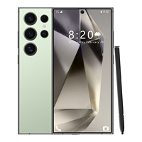 Smartphone S24 Ultra 5G LTE/CDMA Android 13 Deca Core MTK 7,3 pouces HD 60Hz 8000mAh+ 108MP 16GB 1TB Double SIM