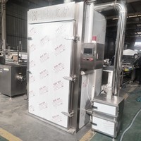 Machine automatique de fumage et de séchage du jambon, four de fumigation pour le tofu, four de fumage et de coloration pour aliments prêts à consommer