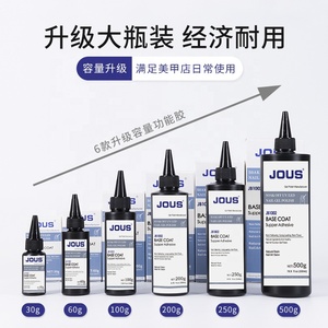 PJ-2 Offre Spéciale UV Nail Primer Gel Vernis À Ongles Base Haute Qualité Résine Base Coat Private Label Vente En Gros - Product Image 4