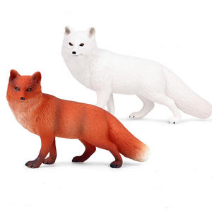 Modelo 3D <span class=keywords><strong>de</strong></span> Animales <span class=keywords><strong>de</strong></span> Simulación, Juguete <span class=keywords><strong>de</strong></span> Plástico Sólido <span class=keywords><strong>de</strong></span> Animales Salvajes como Jirafa, Elefante, Leopardo, Dinosaurio y Zorro, Estatua Artesanal Personalizada para Decoración del Hogar - Product Image 1