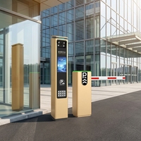 Barrière de parking automatique intelligente avec moteur sans balais DC 24V pour système de contrôle d'accès avec feux de circulation