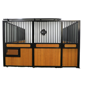 Vente d'écurie préfabriquée galvanisée portative pour chevaux extérieure temporaire et mobile granges avec toit Cavalli Stalle - Product Image 5