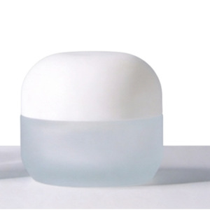 Dispensador de Jabón Líquido, Botella de Vidrio Vacía de 20g, Tapa Blanca Esmerilada, Diseño Minimalista, Uso de Escritorio - Product Image 3